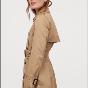 H & M classic raincoat